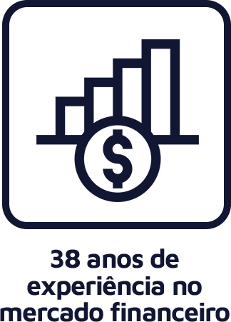 38 anos de experiência no mercado financeiro